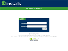 Tablet Screenshot of doli.installs.com